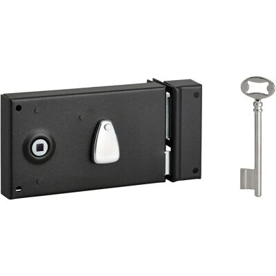 Thirard Horizontal Lock with Deadbolt - Steel - Right - 82x140mm Thirard Horizontal Lock with Deadbolt - Steel - Right - 82x140mm