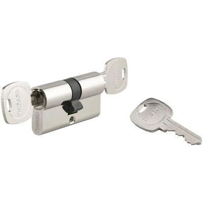 THIRARD - 5G STD - 35x35mm - nichelato - 3 chiavi - Lock cylinder THIRARD - 5G STD - 35x35mm - nichelato - 3 chiavi - Lock cylinder