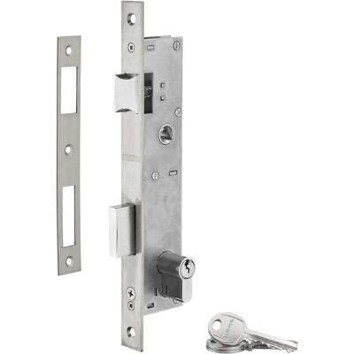 THIRARD - 30x30 inox - 24mm asse - 39 lungo - Serratura incasso THIRARD - 30x30 inox - 24mm asse - 39 lungo - Serratura incasso
