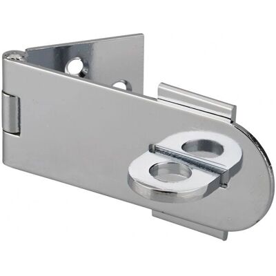 THIRARD - Porta lucchetto sovrapposto - Ottone cromato - hasp THIRARD - Porta lucchetto sovrapposto - Ottone cromato - hasp