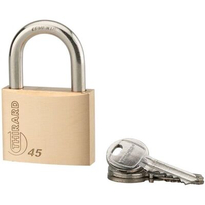 THIRARD - Tipo 1 - Brass - Steel Shackle - Padlock THIRARD - Tipo 1 - Brass - Steel Shackle - Padlock