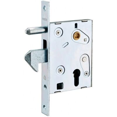 THIRARD - Serrure pour portail coulissant - Modèle 64mm, zincée THIRARD - Serrure pour portail coulissant - Modèle 64mm, zincée