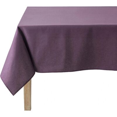 Mantel de mesa rectangular de algodón Aubergine - Coucke Mantel de mesa rectangular de algodón Aubergine - Coucke