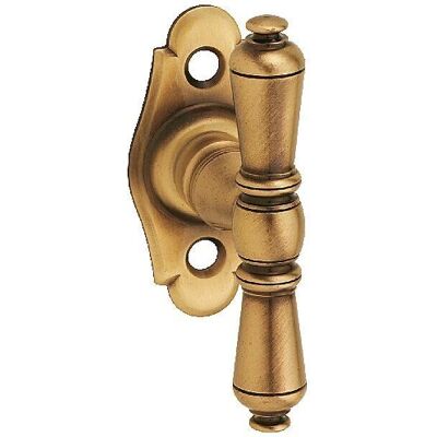 BOUVET - Bouton rosette rustique - Laiton patiné, entraxe 43 mm, saillie 55 mm - Hardware - Publicité BOUVET - Bouton rosette rustique - Laiton patiné, entraxe 43 mm, saillie 55 mm - Hardware - Publicité