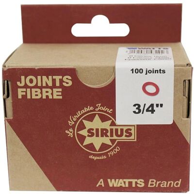 Watts Industries Modèle 3/4" Joint fibre eau froide sanitaire Watts Industries Modèle 3/4" Joint fibre eau froide sanitaire
