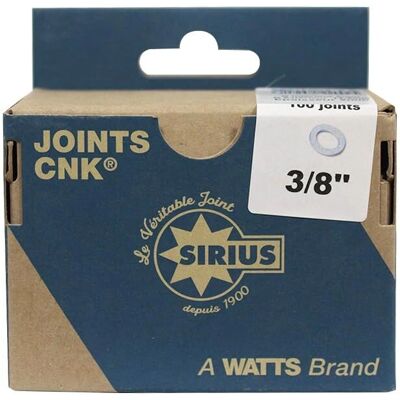 Watts Guarnizione Blu CNK 12x17 - Giunto per Gas e Acqua Watts Guarnizione Blu CNK 12x17 - Giunto per Gas e Acqua