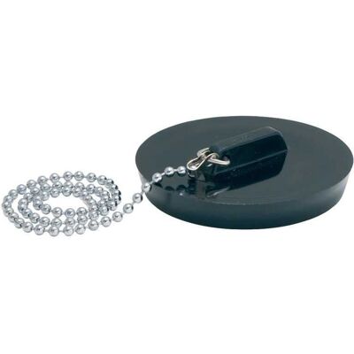 Tappo con catena cromata Watts - 30cm - 35/40mm Tappo con catena cromata Watts - 30cm - 35/40mm