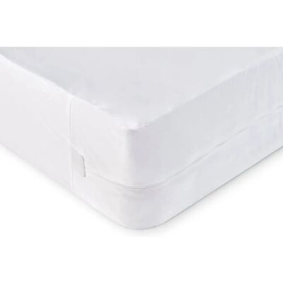 Housse de Matelas Bleu Calin 100x190cm - Imperméable et Respirante - Publicité Housse de Matelas Bleu Calin 100x190cm - Imperméable et Respirante - Publicité