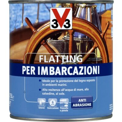 V33 Vernice Marine Ambra - Protezione del Legno - 0.75L V33 Vernice Marine Ambra - Protezione del Legno - 0.75L