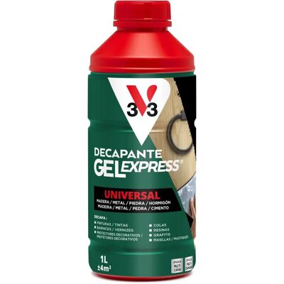 V33 8434 - Décapant Universel en Gel 1L - Publicité V33 8434 - Décapant Universel en Gel 1L - Publicité