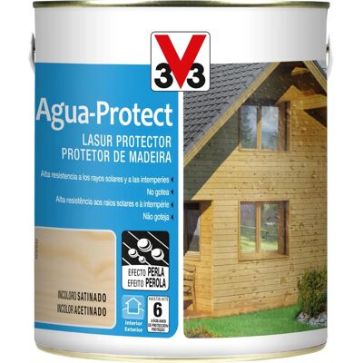 V33 Lasur Agua Protect Satinado - Protección de Madera (9042) V33 Lasur Agua Protect Satinado - Protección de Madera (9042)