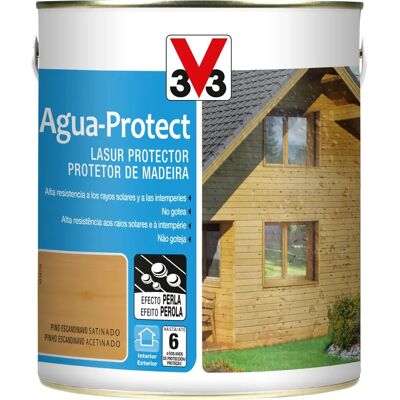 V33 Pino Tinte para Madera Satinada a Base de Agua - Tinte para Madera V33 Pino Tinte para Madera Satinada a Base de Agua - Tinte para Madera