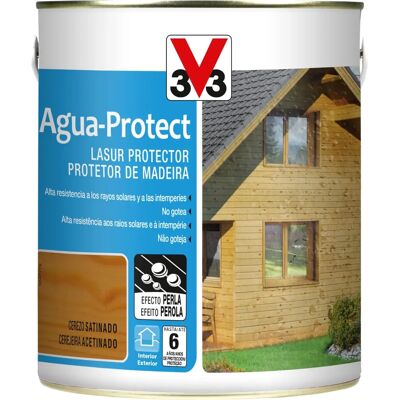 V33 Lasur Agua Protect Satinado - Protector de Madera V33 Lasur Agua Protect Satinado - Protector de Madera