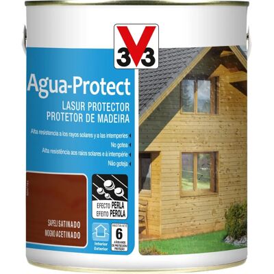 V33 Sapeli Sellador de madera satinado a base de agua V33 Sapeli Sellador de madera satinado a base de agua