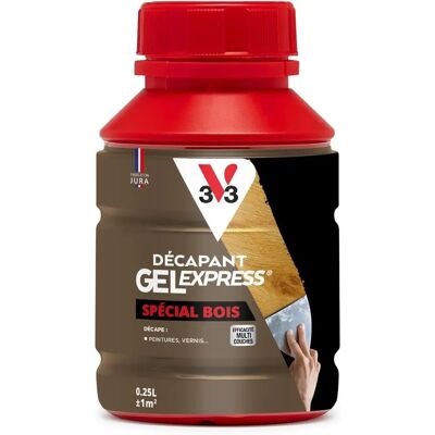 V33 Modèle - Décapant pour bois - 0,25L - Publicité V33 Modèle - Décapant pour bois - 0,25L - Publicité
