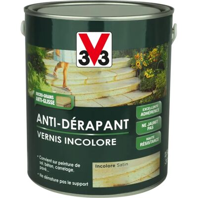 V33 Anti-Rutsch-Lack für Böden 2,5L Innen/Außen V33 Anti-Rutsch-Lack für Böden 2,5L Innen/Außen