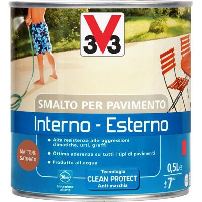 V33 Pintura para Suelo de Ladrillo - Protección y Decoración V33 Pintura para Suelo de Ladrillo - Protección y Decoración