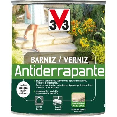 Barniz antideslizante incoloro V33 - Barniz para suelos Barniz antideslizante incoloro V33 - Barniz para suelos