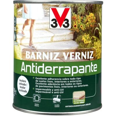 V33 Vernice incolore antiscivolo - Vernice per pavimenti V33 Vernice incolore antiscivolo - Vernice per pavimenti