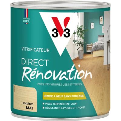 V33 Vernice Renovazione Opaca - Vitrificateur (Floor Varnish) V33 Vernice Renovazione Opaca - Vitrificateur (Floor Varnish)
