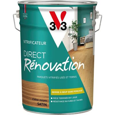 V33 Rénovation Vitrificateur Transparent Brillant - Vitrificateur - Publicité V33 Rénovation Vitrificateur Transparent Brillant - Vitrificateur - Publicité
