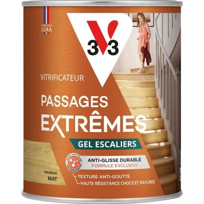 V33 Vernice in Gel Opaca per Scale - Vitrificante V33 Vernice in Gel Opaca per Scale - Vitrificante