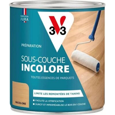 V33 Sous-couche bois incolore 0,75L - Sous-couche - Publicité V33 Sous-couche bois incolore 0,75L - Sous-couche - Publicité
