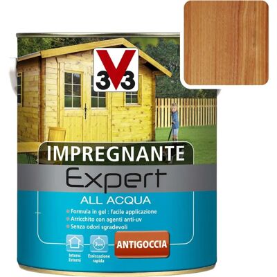 V33 Imprégnant pour bois Expert à base d’eau - Fini satiné - 0,75L - Publicité V33 Imprégnant pour bois Expert à base d’eau - Fini satiné - 0,75L - Publicité