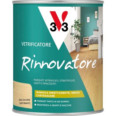 V33 - Rinnovatore satinato parquet - 2,5 L - Vernice per parquet V33 - Rinnovatore satinato parquet - 2,5 L - Vernice per parquet
