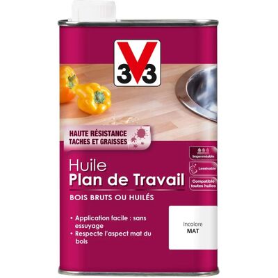 V33 Möbelöl - Farblos - 0,5L - Möbelöl V33 Möbelöl - Farblos - 0,5L - Möbelöl