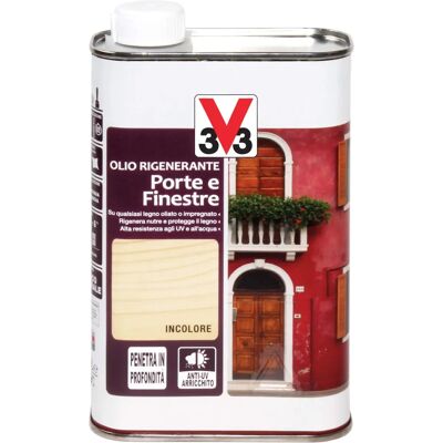 V33 - Olio trattamento legno esterno - Protezione e rinnovo V33 - Olio trattamento legno esterno - Protezione e rinnovo