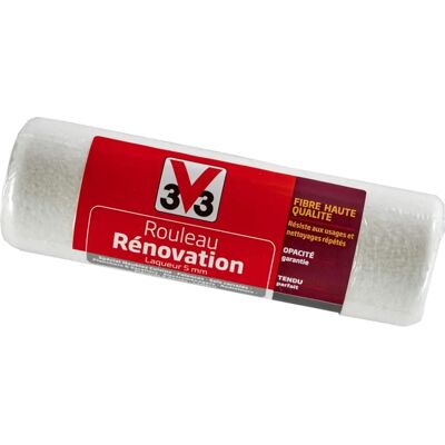 V33 - Verfrol Redding - Hoge Kwaliteit Polyester Vezels - Gemakkelijk te Reinigen met Water - Ergonomisch Handvat - Geschikt voor Grote en Kleine Oppervlakken - Verbetert de Dekking - Vervangt Traditionele Rollen - 180 mm - Renovatiehulpmiddel V33 - Verfrol Redding - Hoge Kwaliteit Polyester Vezels - Gemakkelijk te Reinigen met Water - Ergonomisch Handvat - Geschikt voor Grote en Kleine Oppervlakken - Verbetert de Dekking - Vervangt Traditionele Rollen - 180 mm - Renovatiehulpmiddel
