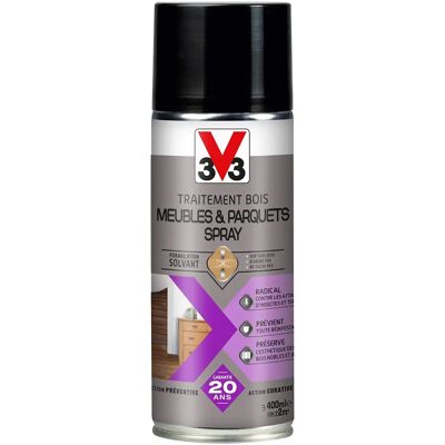 V33 Möbel- und Parkettbehandlung - Aerosol 400ml V33 Möbel- und Parkettbehandlung - Aerosol 400ml