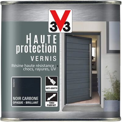 V33 - Vernis haute protection - Noir carbone - Varnish - Publicité V33 - Vernis haute protection - Noir carbone - Varnish - Publicité