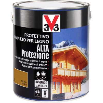 V33 Impregnante per Legno - Noce Medio - Satinato - 2,5L V33 Impregnante per Legno - Noce Medio - Satinato - 2,5L