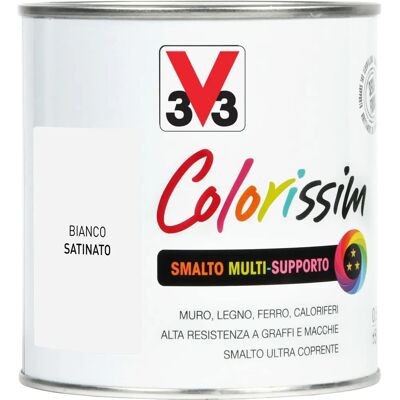 V33 Smalto Multiuso Bianco - 0,5L - Finitura Moderna V33 Smalto Multiuso Bianco - 0,5L - Finitura Moderna