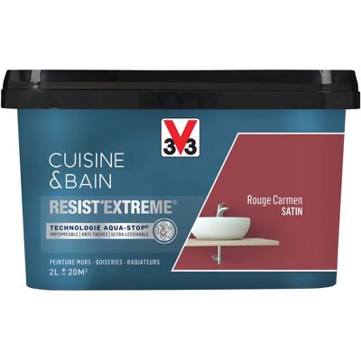 V33 V33 Resist Extreme Satin 2L - Peinture - Publicité V33 V33 Resist Extreme Satin 2L - Peinture - Publicité