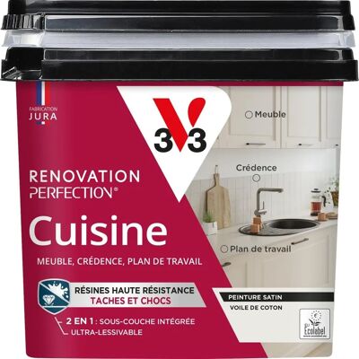 V33 - Perfection Cuisine V33 - Voile de coton - Paint - Publicité V33 - Perfection Cuisine V33 - Voile de coton - Paint - Publicité