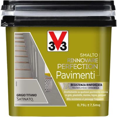 V33 Smalto Rinnovare Perfection Pavimenti Satinato - Piastrelle, Marmo, Granito V33 Smalto Rinnovare Perfection Pavimenti Satinato - Piastrelle, Marmo, Granito
