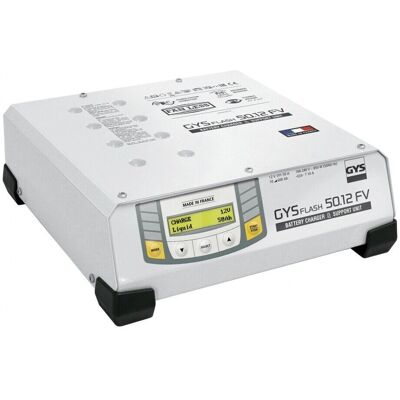 Gys Gysflash 50.12 HF FV Podpora baterie - 5 režimů, 12V, 50A Gys Gysflash 50.12 HF FV Podpora baterie - 5 režimů, 12V, 50A