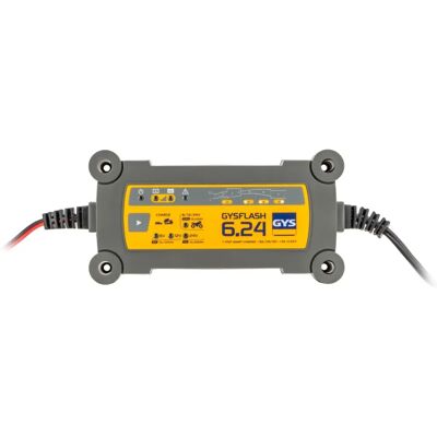 GYS 029460 Chargeur de batterie portable - 6V/12V/24V - Entretien auto - Publicité GYS 029460 Chargeur de batterie portable - 6V/12V/24V - Entretien auto - Publicité