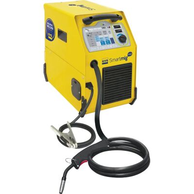 GYS SMARTMIG 142 - Bärbar MIG/MAG svetsmaskin - Stål & Rostfritt stål GYS SMARTMIG 142 - Bärbar MIG/MAG svetsmaskin - Stål & Rostfritt stål