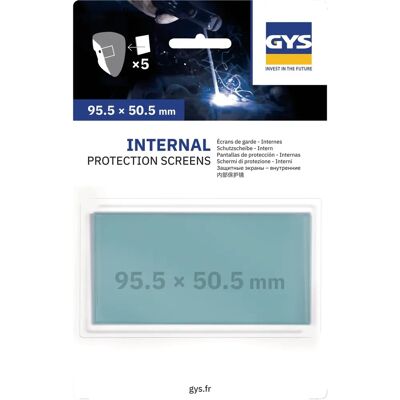 Écrans internes GYS 95,5x50,5mm pour TECHNO 9/13 - Remplacement de cagoules électroniques Écrans internes GYS 95,5x50,5mm pour TECHNO 9/13 - Remplacement de cagoules électroniques