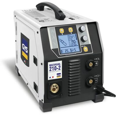Saldatore multi-processo GYS 210-2 - Compatto, Portatile, Risparmio energetico Saldatore multi-processo GYS 210-2 - Compatto, Portatile, Risparmio energetico