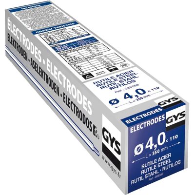 GYS 0850 Elektroden - 4 mm - Alle Positionen - Schweißmaterial GYS 0850 Elektroden - 4 mm - Alle Positionen - Schweißmaterial