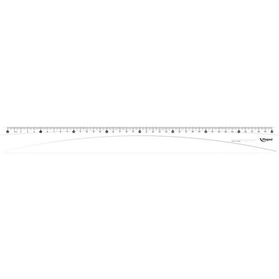 Règle Maped Start 146 - 40cm Transparente - Publicité Règle Maped Start 146 - 40cm Transparente - Publicité
