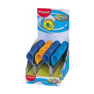 Maped SenSoft Flerfärgad - Sax 13cm - Ergonomisk Design Maped SenSoft Flerfärgad - Sax 13cm - Ergonomisk Design