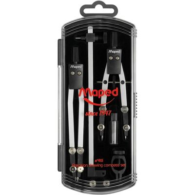 Zestaw techniczny precyzyjny Maped M178002 - Cyrkiel, przedłużka, etui Zestaw techniczny precyzyjny Maped M178002 - Cyrkiel, przedłużka, etui