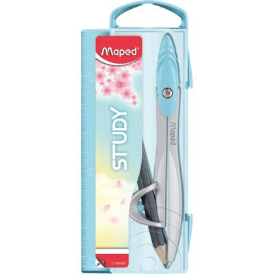 Maped Kompass Pastell Study - Kompass mit Verstellbarem Ring Maped Kompass Pastell Study - Kompass mit Verstellbarem Ring
