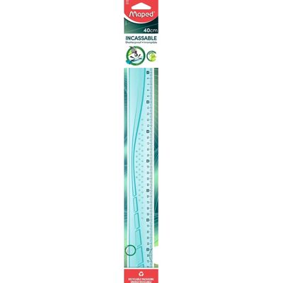 Maped Flex 400mm Onbreekbare Plastic Liniaal - 6 stuks Maped Flex 400mm Onbreekbare Plastic Liniaal - 6 stuks